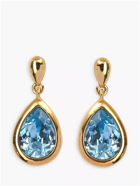 john lewis gold plated earrings.